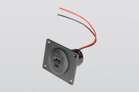 Auto KFZ Kabel Einbau Steckdose für USB 5V 1A Universal Ladegerät  Navigation 